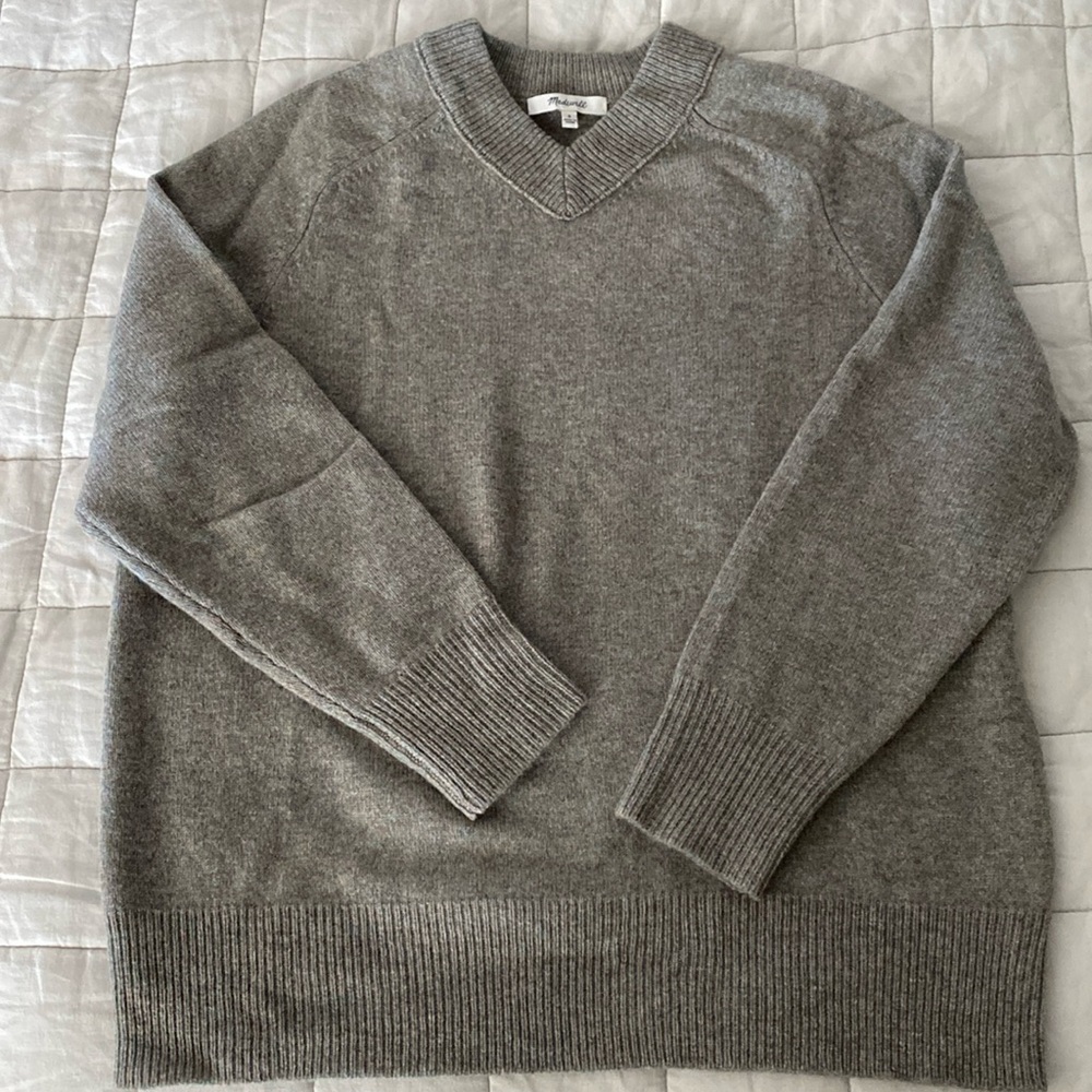 Madewell Gray Sweater - Picture 2 of 7